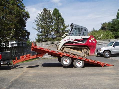 can i tow trailers with a skid steer|towing with a bobcat.